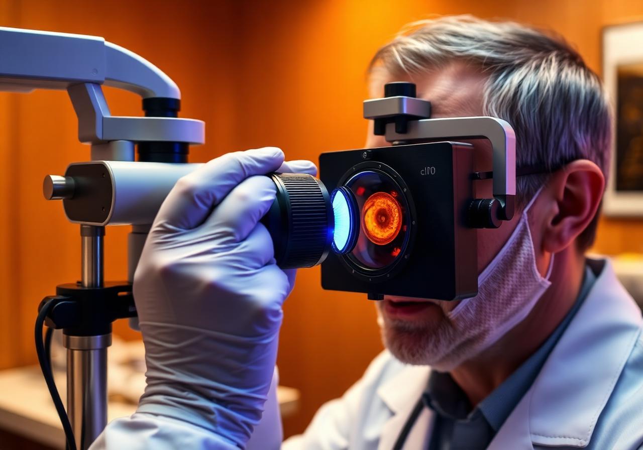 Avaliação especializada da retina